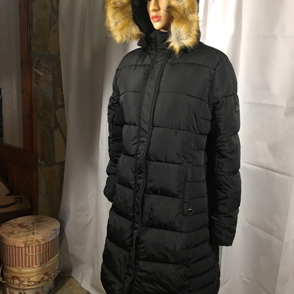 Spire By Galaxy Women's Parka with Detachable Hood